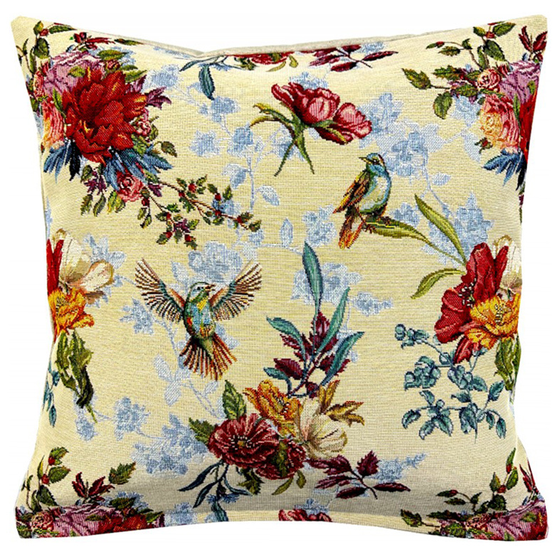 Ervi povlak na polštář gobelínový   Little Birds