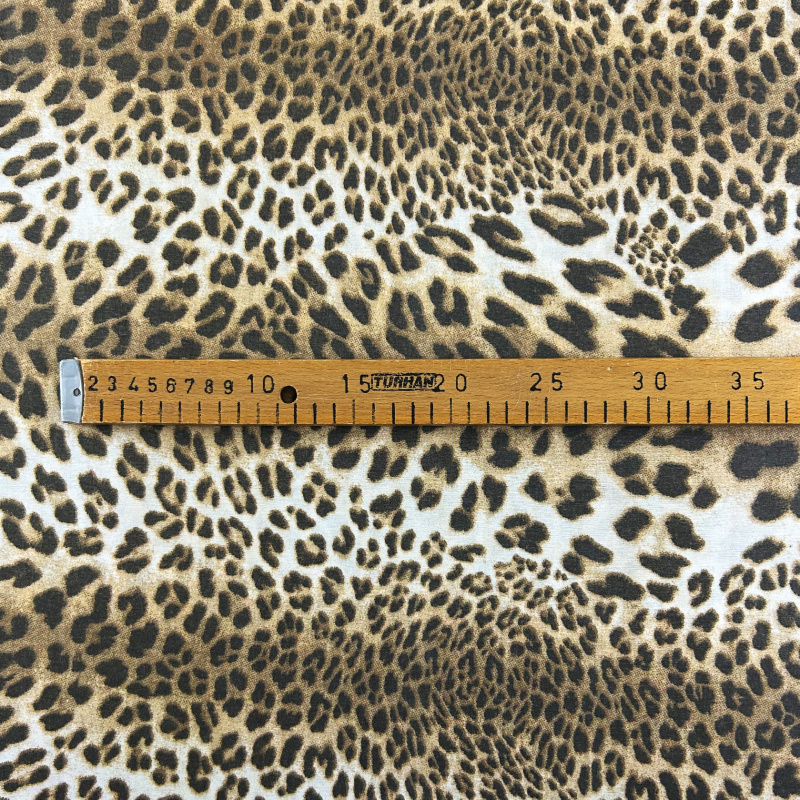 Ervi Bavlněná látka/plátno š.240cm - Leopard  - 36377-1, metráž