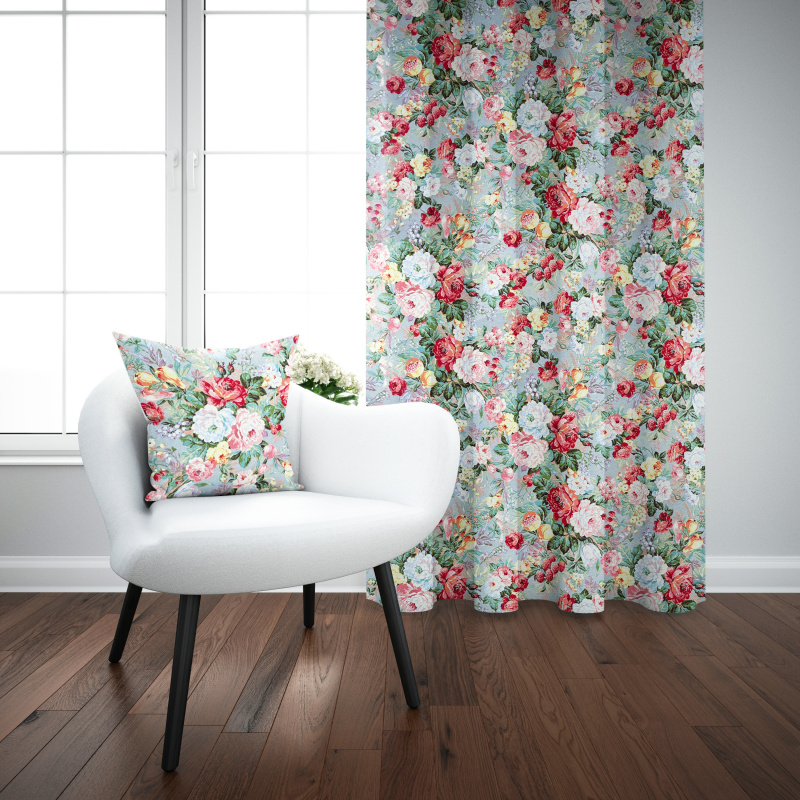 Ervi gobelínový zatemňovací termo závěs - Berries Field