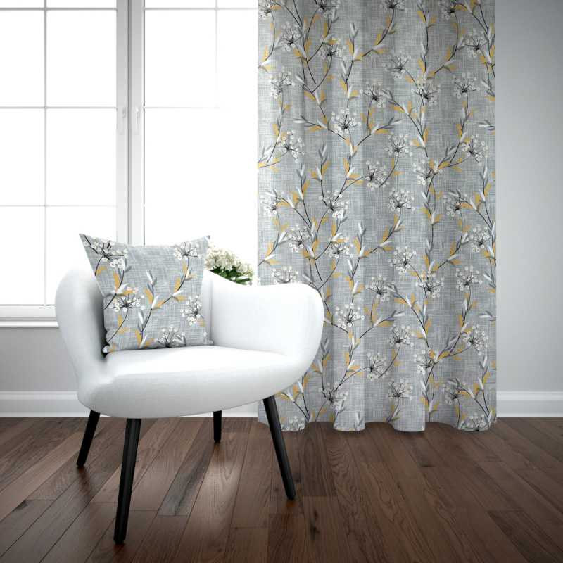 Ervi bavlněný závěs - luční květiny