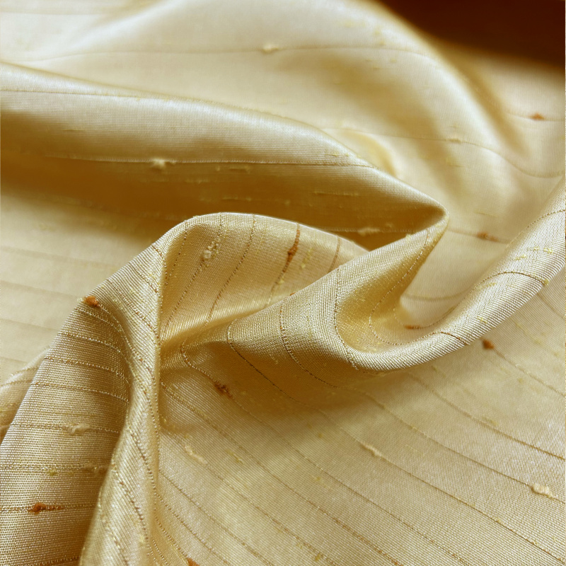 Dekorační látka Estera zlatá -  šířka 150 cm, metráž