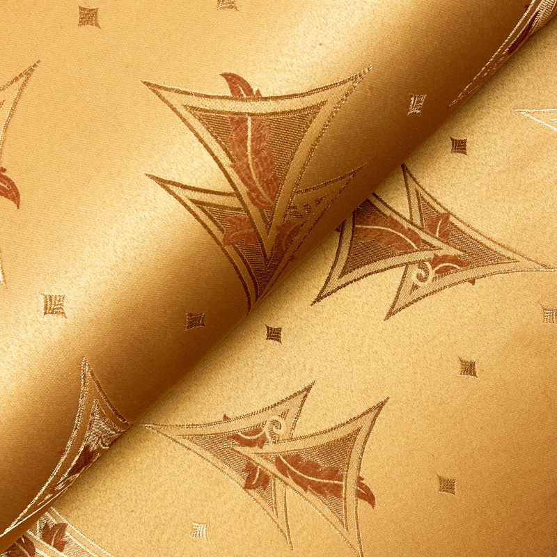 Dekorační látka Sabrina oranžová - šířka 160 cm, metráž