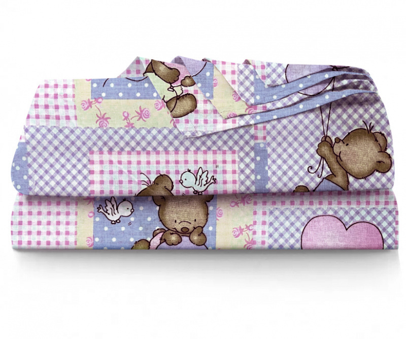 Ervi bavlněné prostěradlo - medvídci