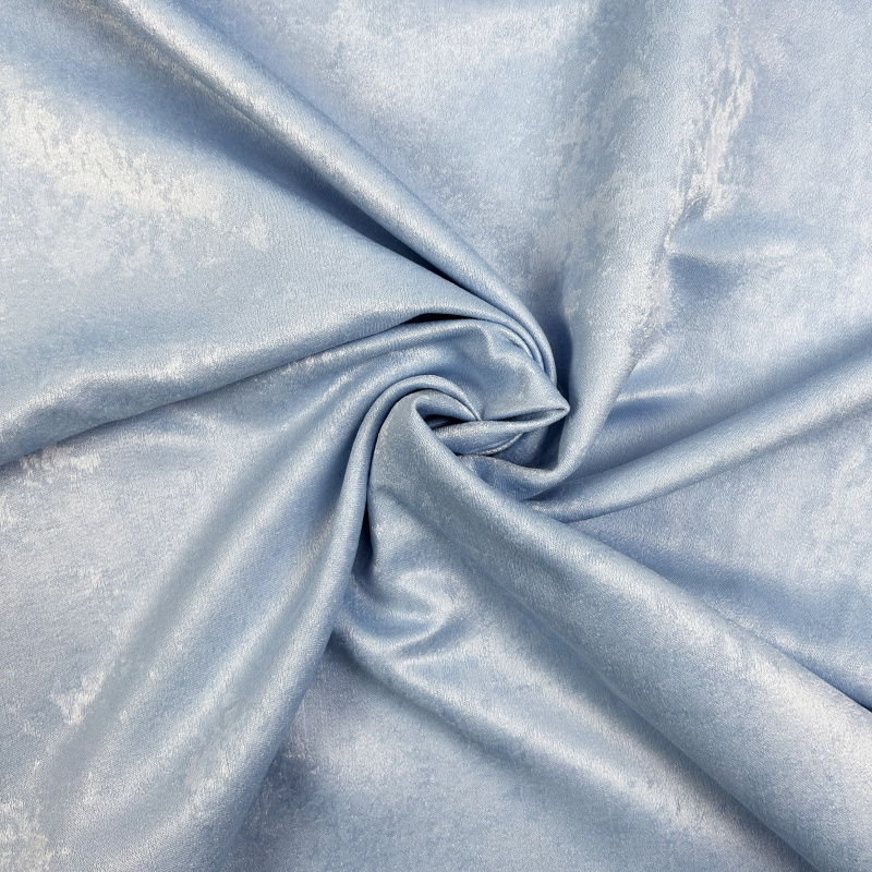 Dekorační látka samet Světle modrý č.9190 - šířka 150 cm, metráž