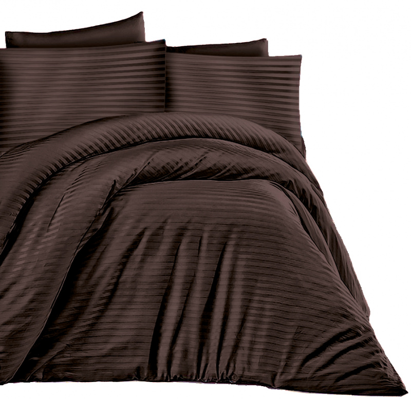 Ervi Luxsusní Damaškové Saténové bavlněné povlečení - Topaz