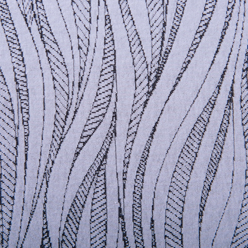 Napínací potah na židli s opěradlem Glamour - šedý