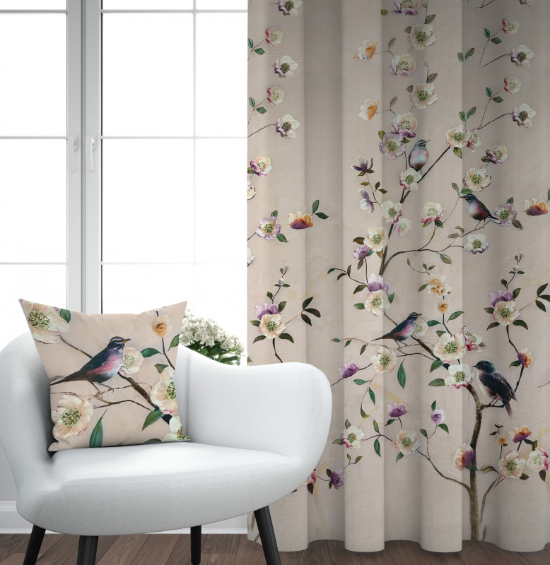 Ervi Saténový závěs DELUXE - Ptáček