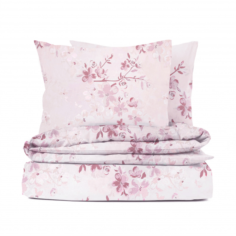 Bavlněné povlečení Renforcé Elena - růžové