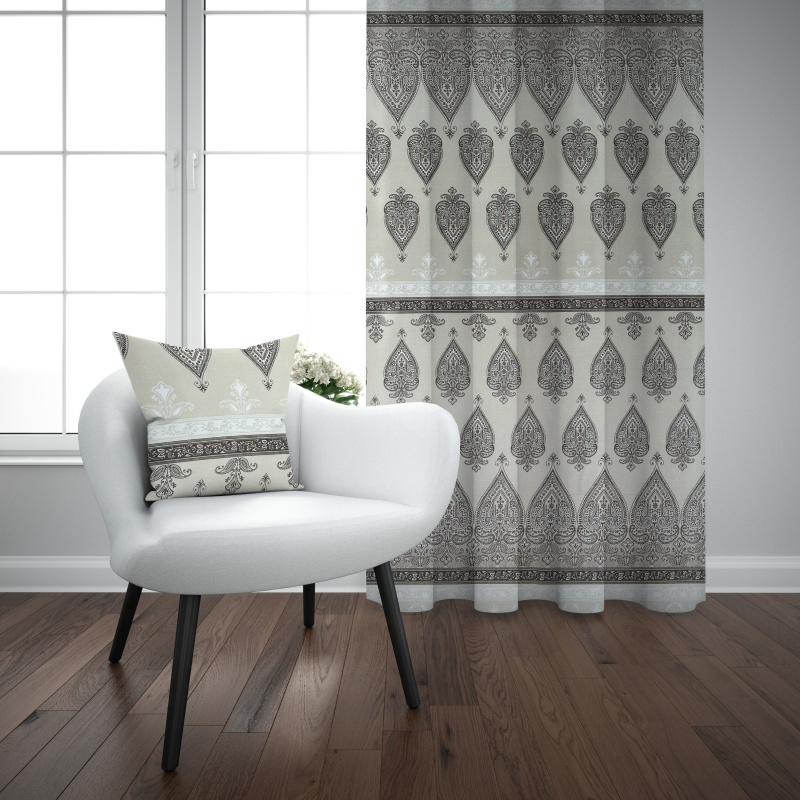 Ervi bavlněný závěs - orientální vzor