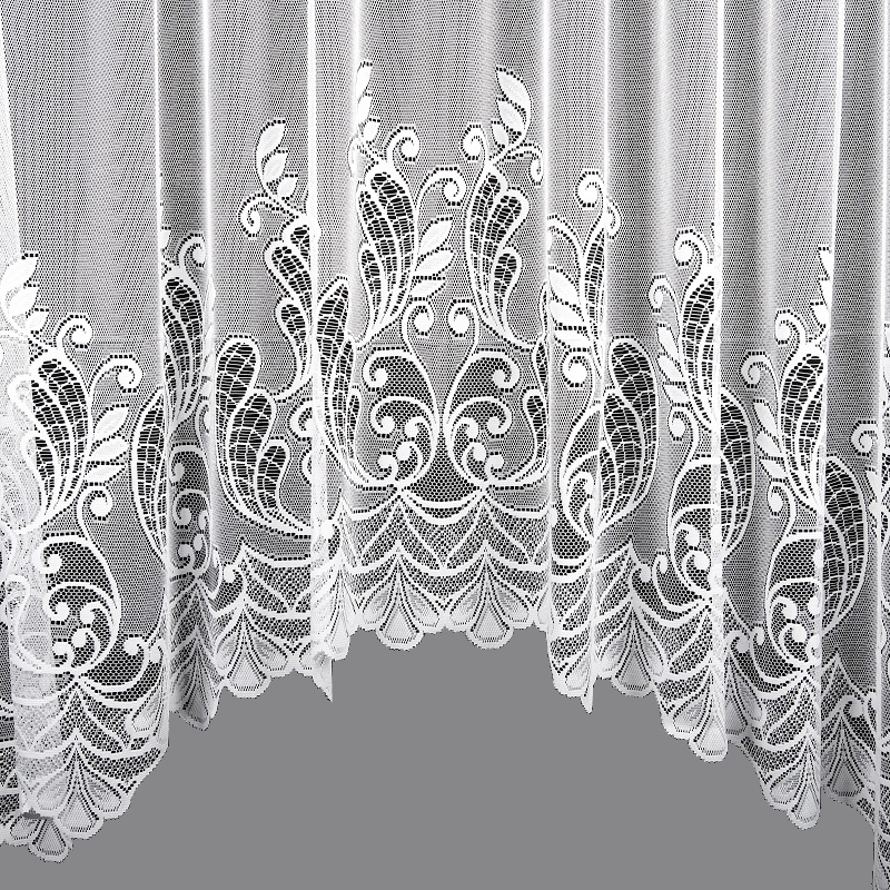 Ervi oblouková hotova záclona s řasící páskou - 4959