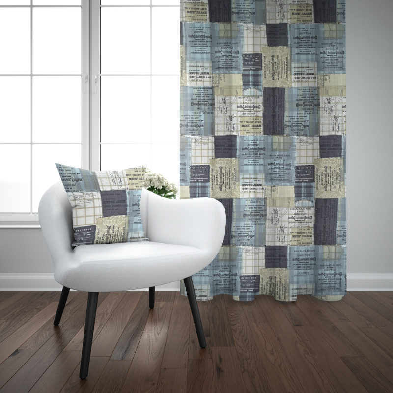 Ervi bavlněný závěs - Sherlock