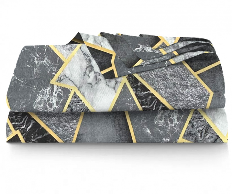 Ervi bavlněné prostěradlo - Mramorový vzor