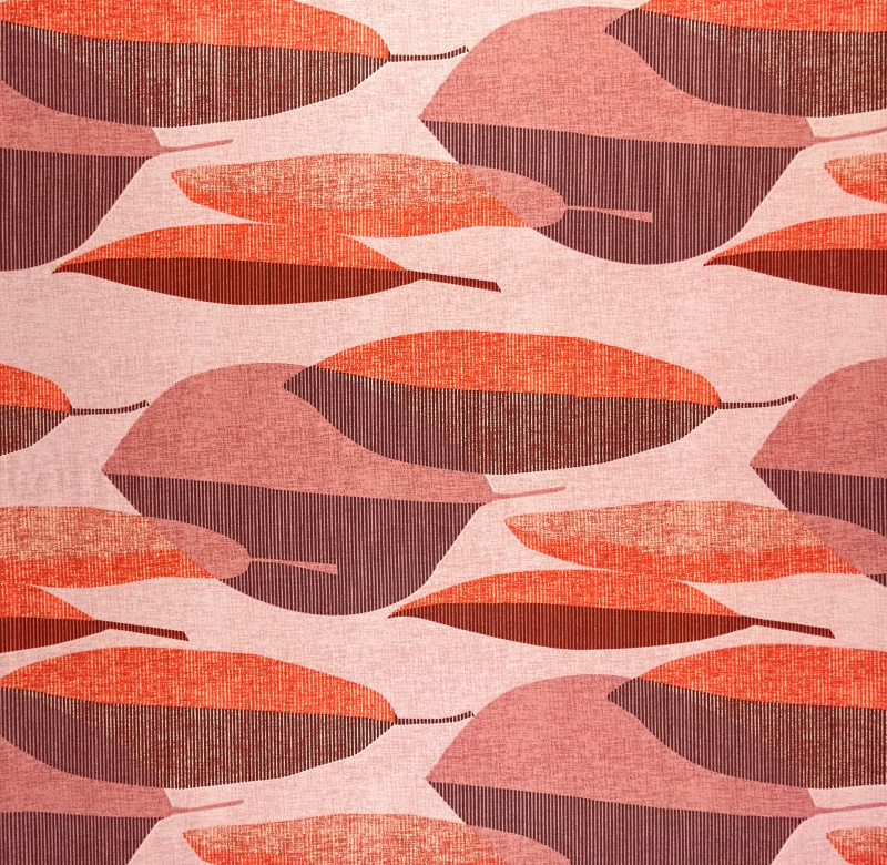 Ervi bavlna  š.240cm - oranžové podzimní listí - 8501-10, metráž