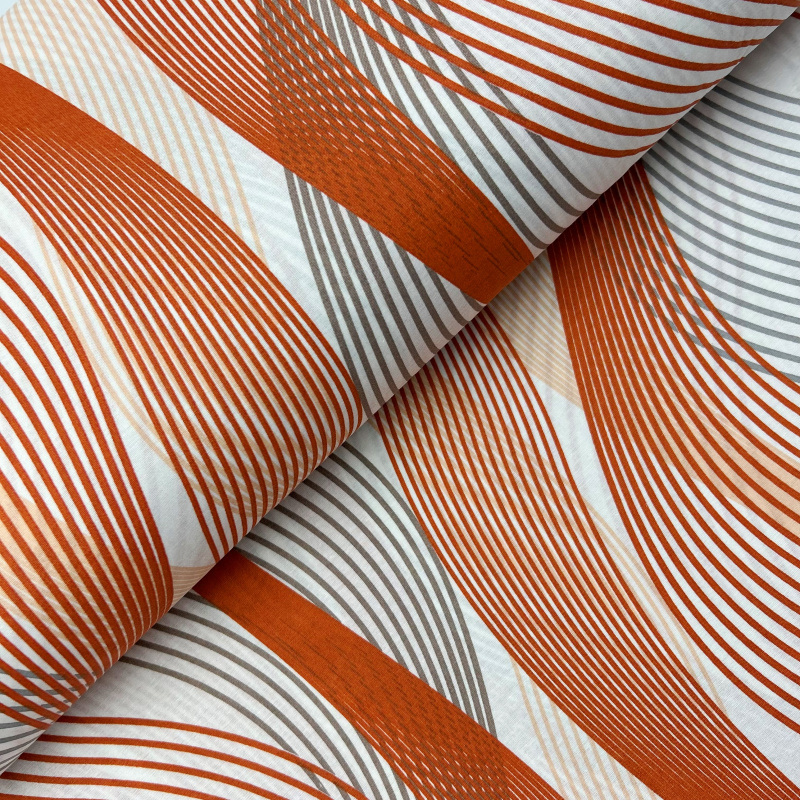 Ervi bavlna  š.240cm - pruhované vlny - 47441, metráž