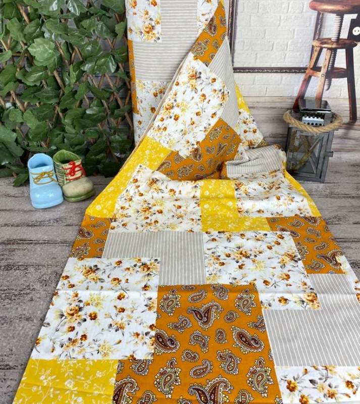 Ervi bavlna flanel š.240cm Patchwork  25125-1, metráž