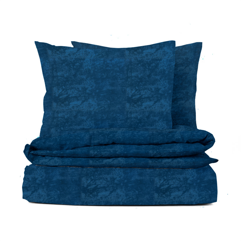 Ervi bavlněné povlečení -  tmavě modrá žihaná