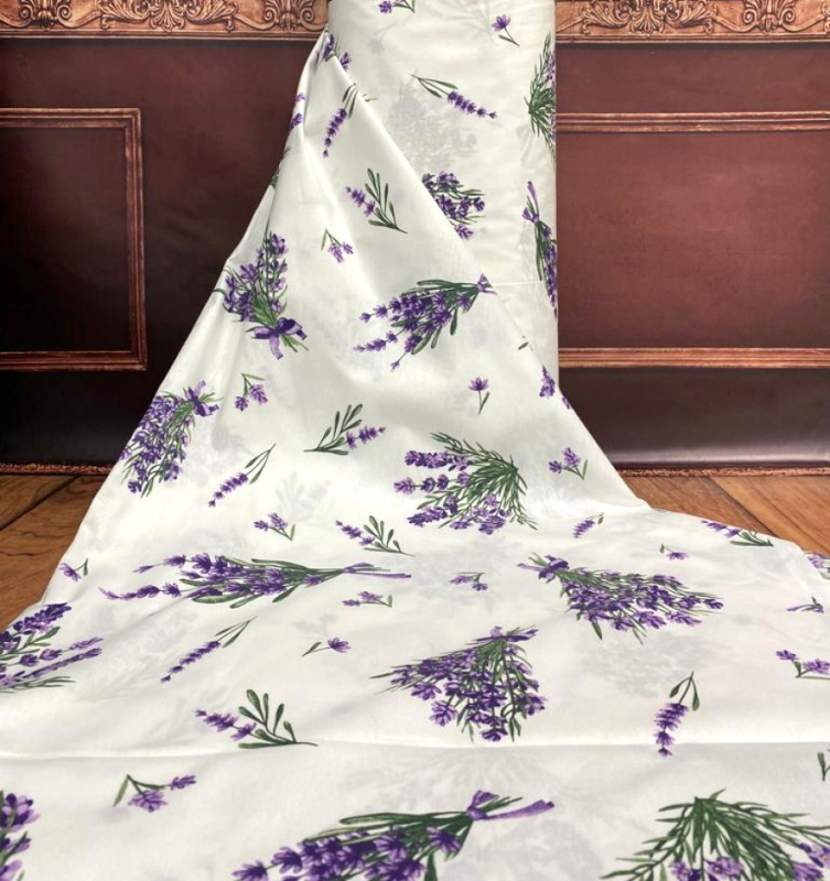 Ervi Bavlněná látka/plátno š.240cm - levandule 25197-1, metráž