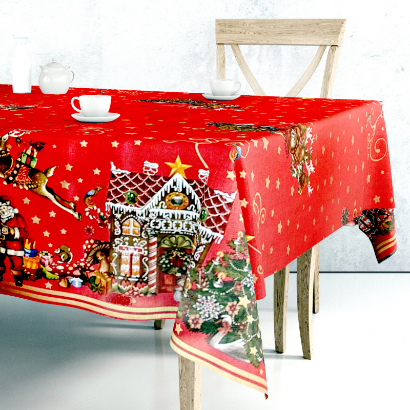 Ubrus PVC Dekorama  D-23B - vánoční - Role 140cm x 20m