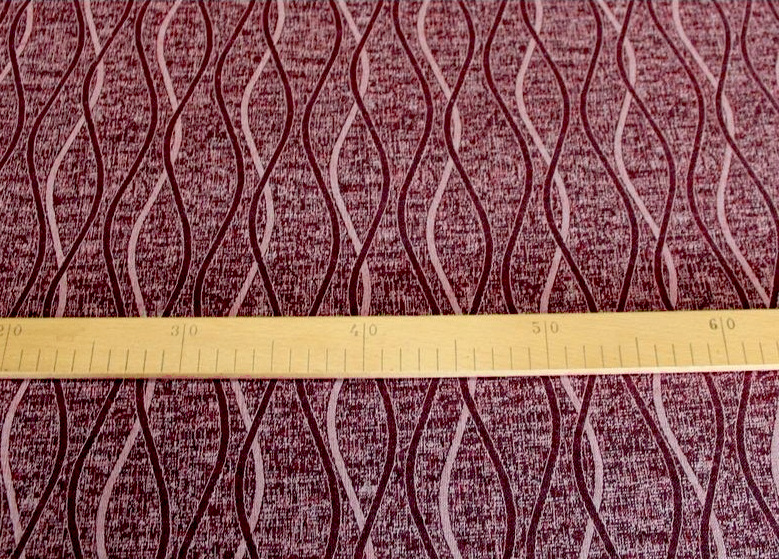 #Ervi povlak na polštář gobelínový Tuna bordo  45 x 45 cm