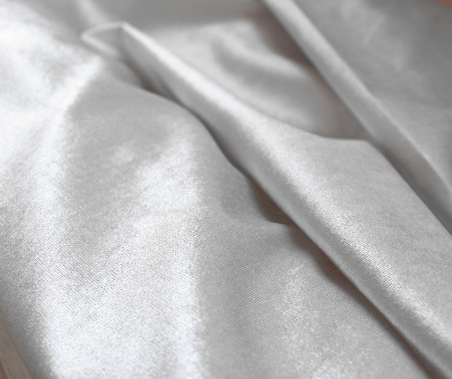 Dekorační/potahová látka Samet Rasel - smetanová