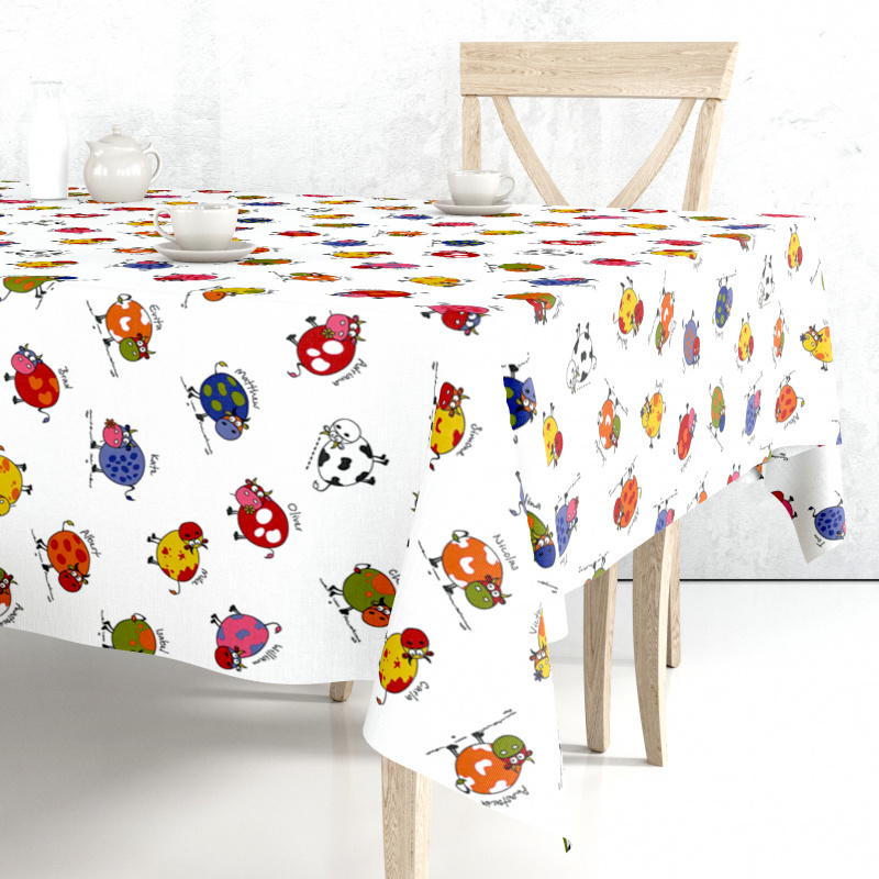 Ubrus PVC Mo-6064-Kravičky - Role 140cm x 20m