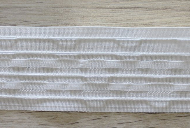 Řasící páska bílá 60mm