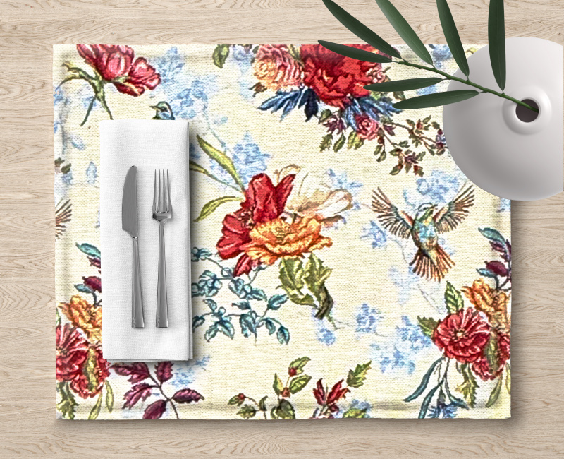 Ervi gobelínové prostírání na stůl -  Little Birds