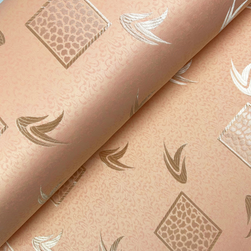 Dekorační látka Emma meruňková - šířka 160 cm, metráž