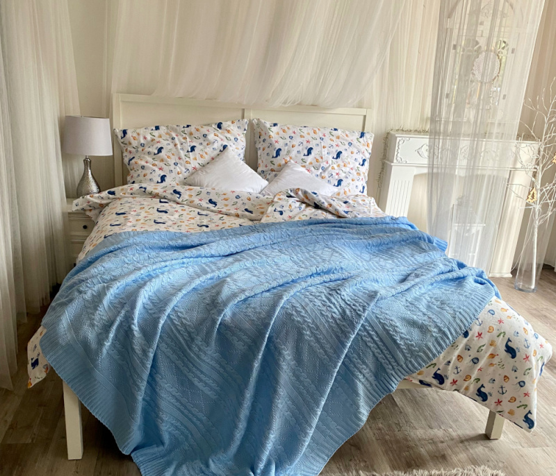 Flanelové povlečení - mořský svět