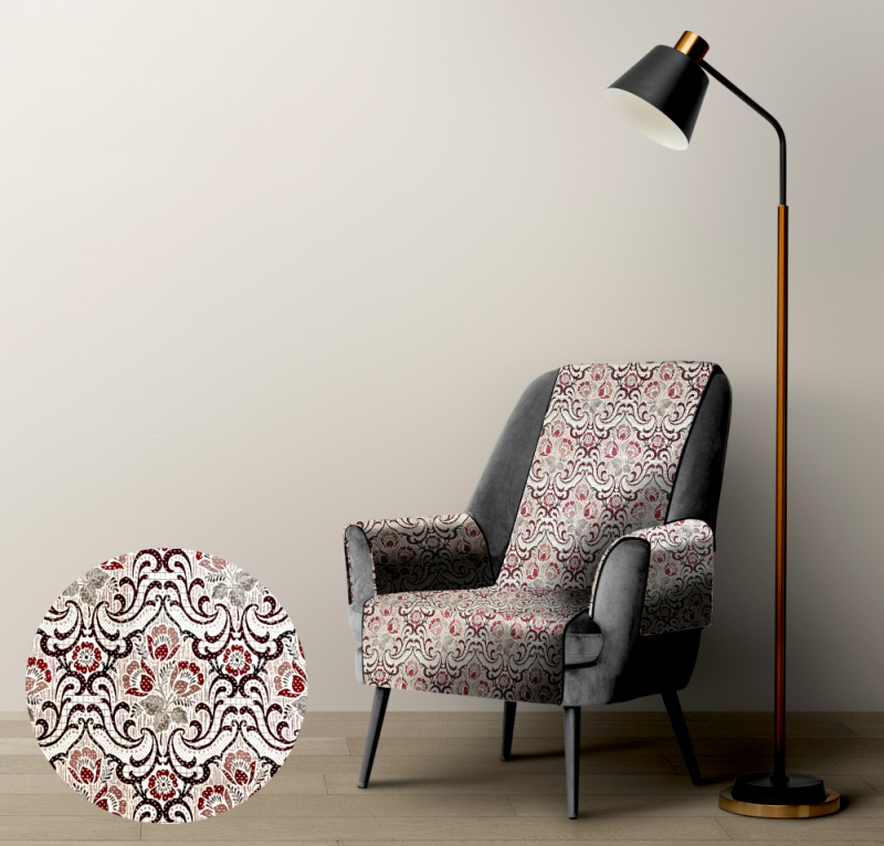 Ervi gobelínový přehoz na křeslo - Asetat 122