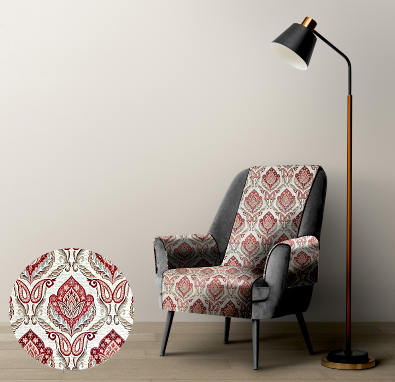 Ervi gobelínový přehoz na křeslo - Asetat 240