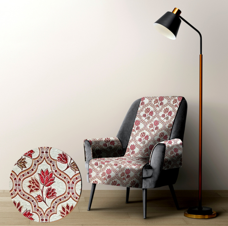 Ervi gobelínový přehoz na křeslo - Asetat 253