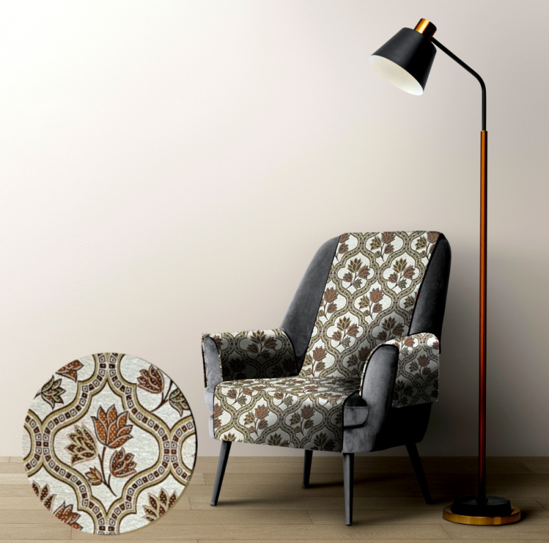 Ervi gobelínový přehoz na křeslo - Asetat 253-2