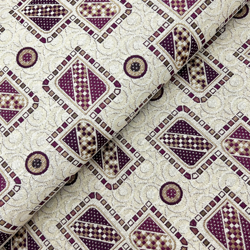 Dekorační/potahová gobelínová látka Asetat - 449