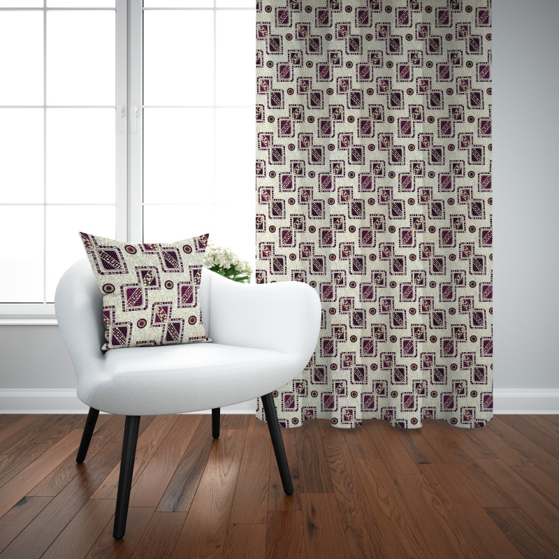 Ervi gobelínový termo závěs - Asetat - 449