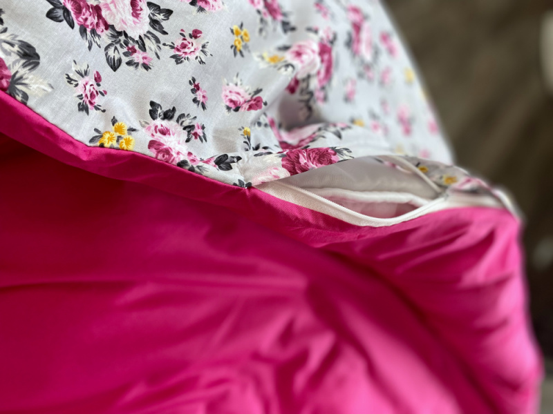 Ervi bavlněné povlečení oboustranné - růžičky