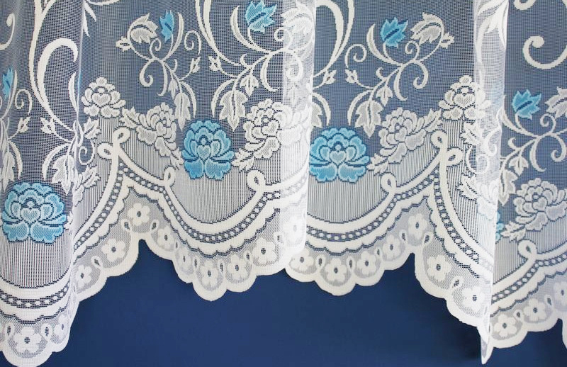 Ervi oblouková záclona 7514 motýl, 180x320 cm