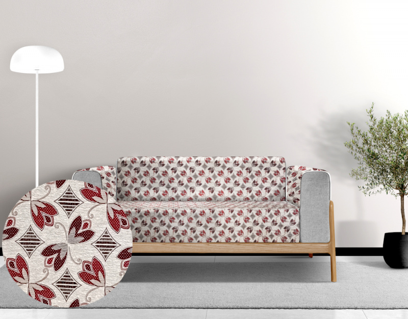 Ervi gobelínový  přehoz na sedačku/postel - Asetat 72