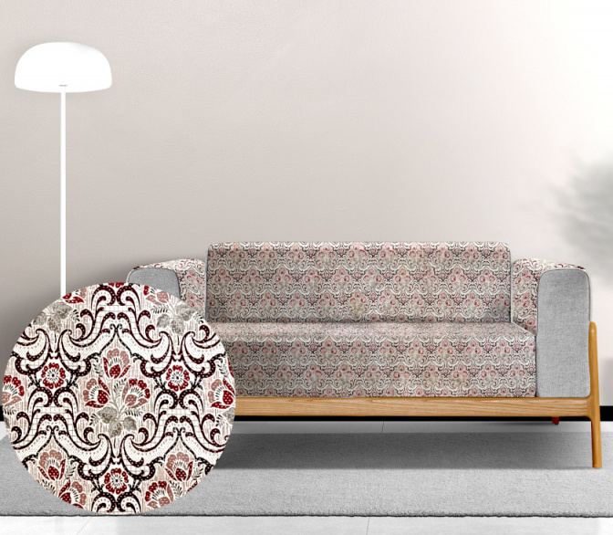 Ervi gobelínový  přehoz na sedačku/postel - Asetat 122