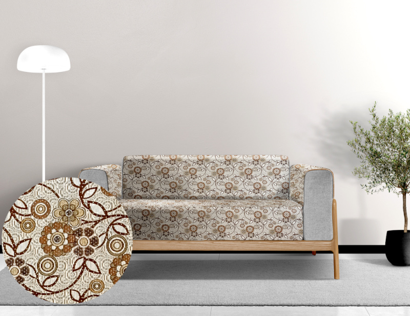 Ervi gobelínový  přehoz na sedačku/postel - Asetat 326