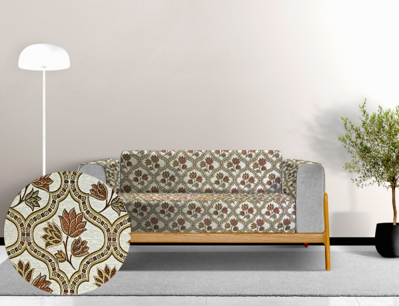 Ervi gobelínový  přehoz na sedačku/postel - Asetat 253-2