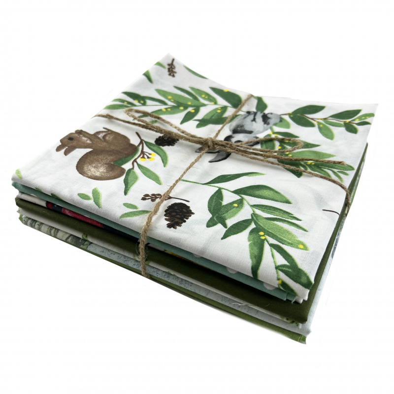 Zbytková metráž látek bavlna - mix vzorů a barev 0,5 kg