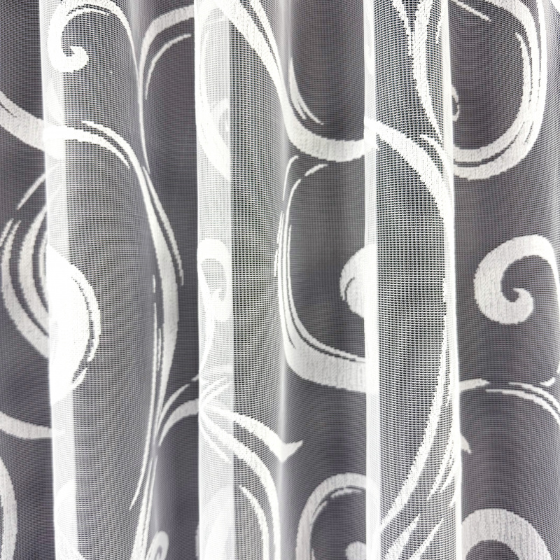 Ervi ﻿zakárová záclona bílá 18873, metráž