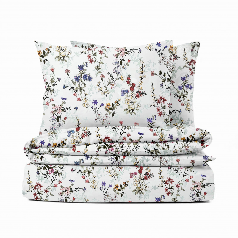 Ervi bavlněné povlečení - malované luční květiny-2