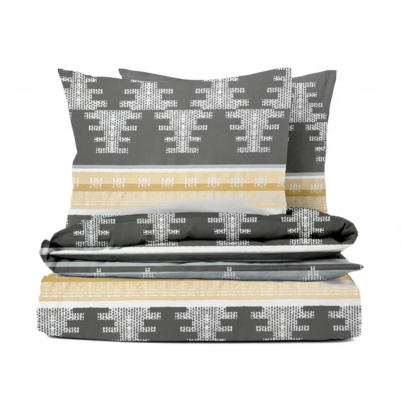 Ervi bavlněné povlečení - Nordic šedý