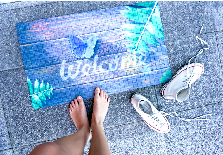 Rohožka - Welcome -3, 45x75 cm