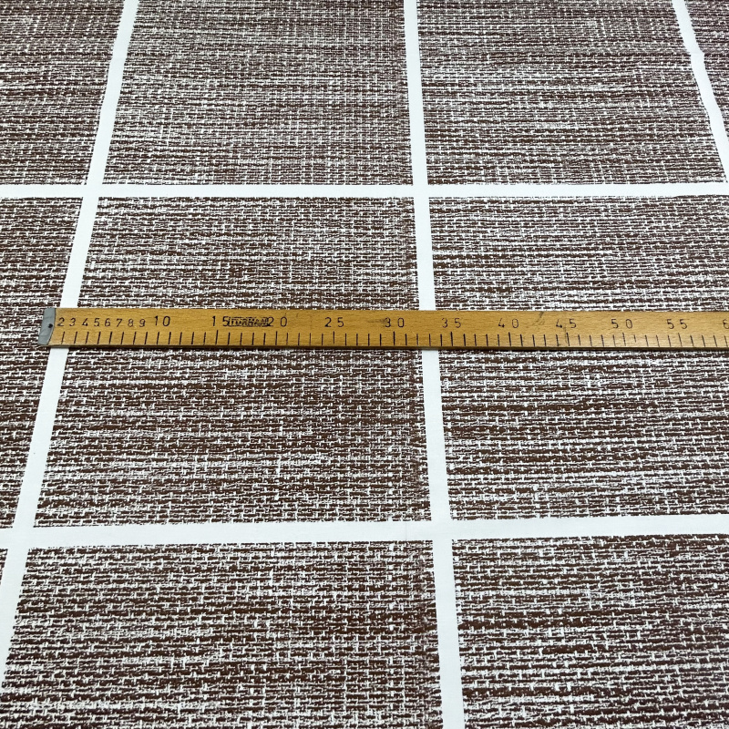 Ervi Bavlněná látka/plátno š.240cm - Arthur hnědé - 17501-2, metráž