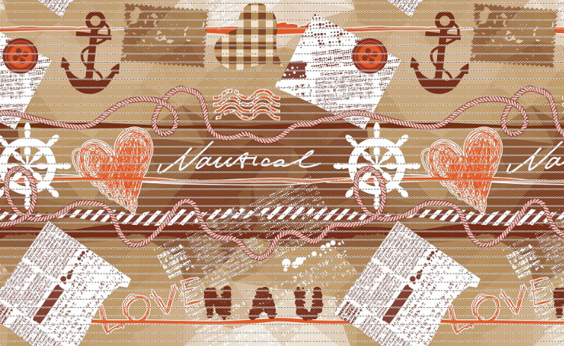 Role AquaNova koupelnová PVC předložka AQN-565B 65cm x 15m