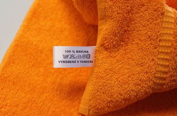 Osuška Froté oranžová, 70x140cm