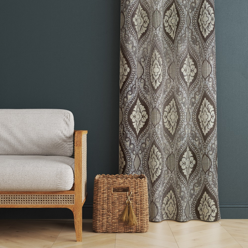 Ervi gobelínový termo závěs - Tafta krémovohnědá